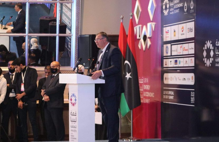 انطلاق فعاليات قمة ليبيا للطاقة والاقتصاد بالعاصمة طرابلس