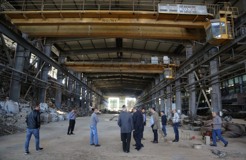 توقيع عقد استثمار مصنع الحديد والصلب بمجمع الرابطة الصناعي بمدينة غريان