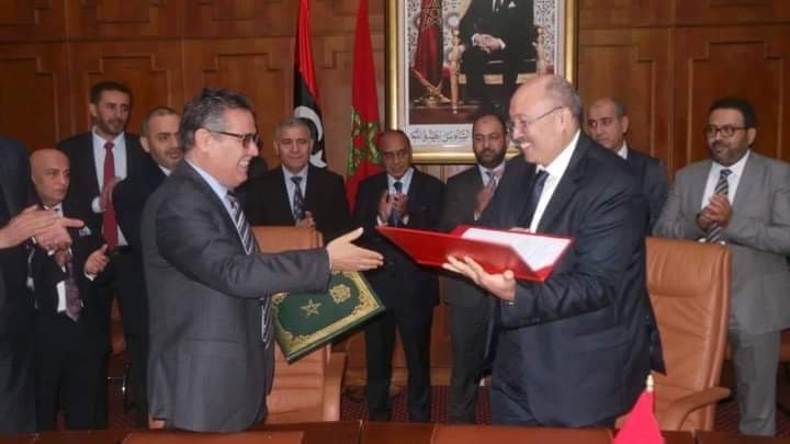 ليبيا والمغرب توقعان إتفاقيه لتسهيل منح التأشيرات وعودة الرحلات الجوية