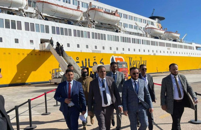 تدشين الخط البحري بين ليبيا و تركيا و الحكومة تصرح بقرب إفتتاح وجهات أخرى