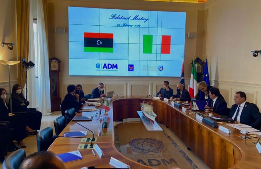 تفعيل الاتفاقية الجمركية الموقعة بين ليبيا و إيطاليا