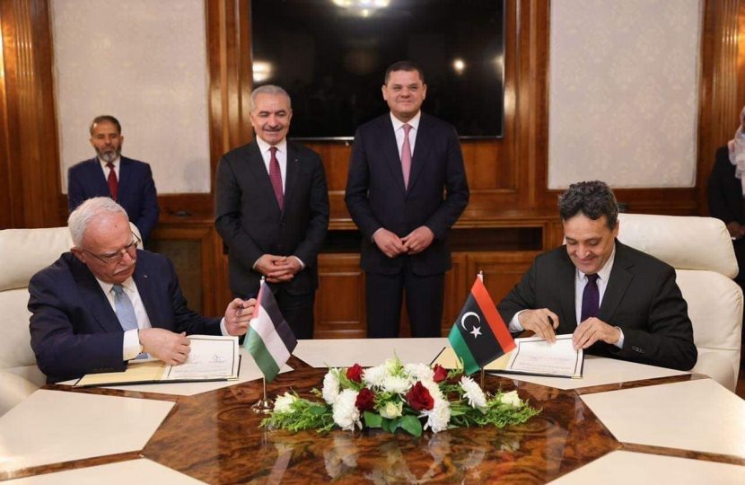 ما الذي ستصدره ليبيا وماذا تستورد من فلسطين بعد توقيع 5 إتفاقيات للتبادل تجاري ؟