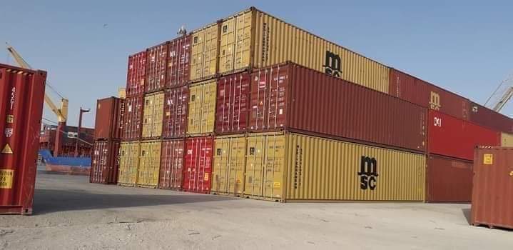 وصول 805 حاوية لبضائع وسلع متنوعة لميناء بنغازي البحري