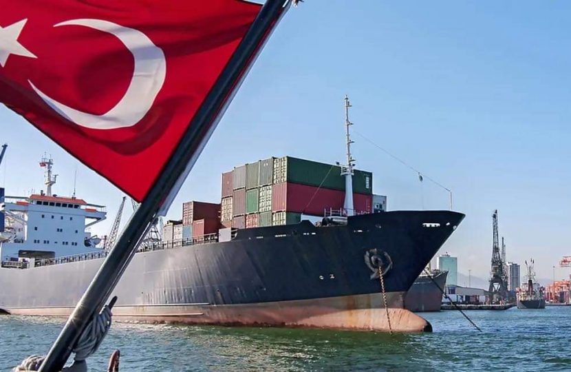 الصادرات التركية إلى ليبيا تبلغ مستوى قياسي بزيادة بلغت 89.2‎% في يناير الماضي .