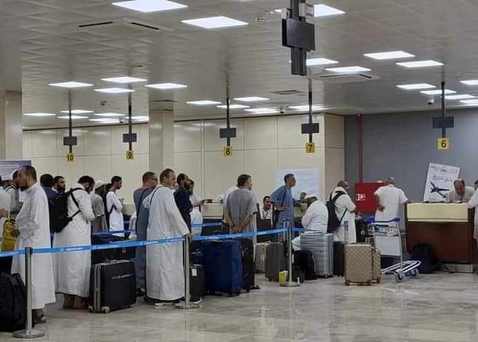 انطلاق أولى رحلات الحجاج الليبيين من مطار معيتيقة صوب الأراضي المقدسة