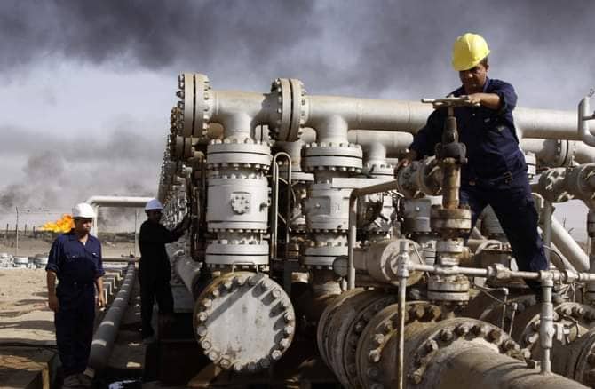 ارتفاع العقود الآجلة لخام برنت النفطي بنسبة 2.9% إلى 105.85 دولار