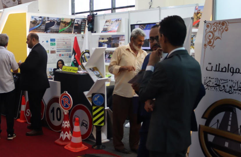 افتتاح معرض ليبيا للنقل والخدمات اللوجستية بمعرض طرابلس الدولي