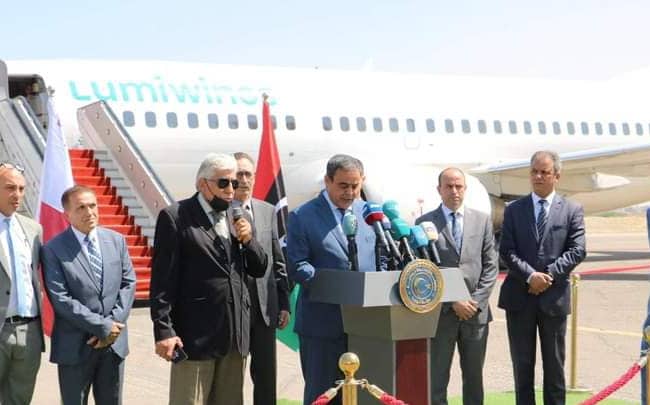 المواصلات تبحث عودة الطيران بين ليبيا ومالطا وتدشين خط بحري بين طرابلس وتركيا