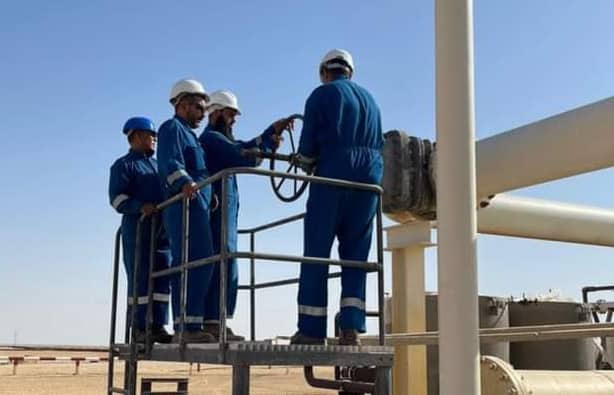 ارتفاع إنتاج خام النفط الليبي اليوم الخميس إلى مليون و 223 ألف برميل