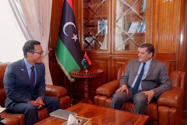 حكومة الوحدة تبحث عودة الشركات الكورية للعمل في ليبيا وتسهيل إجراءات التأشيرة