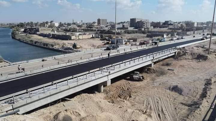 بلدية بنغازي تشرع في صيانة الجسر الرابط بين شارع الجزائر وجزيرة دوران سيدي يونس
