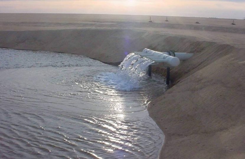 61.5 مليون متر مكعب من الماء تدفقت في شهر سبتمبر عبر منظومات النهر الصناعي