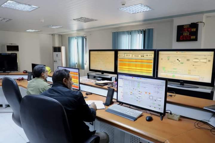 دخول الوحدة السادسة بمحطة كهرباء الزويتينة بقدرة إنتاجية 250 ميجاوات