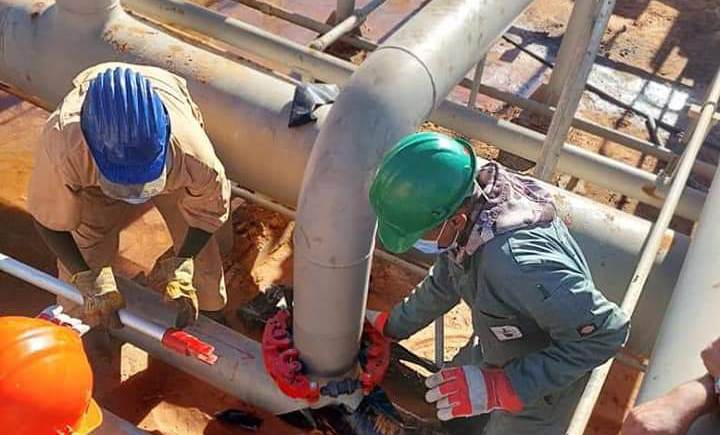 انخفاض إنتاج النفط الخام الليبي اليوم الأربعاء إلى مليون و 210 ألف برميل