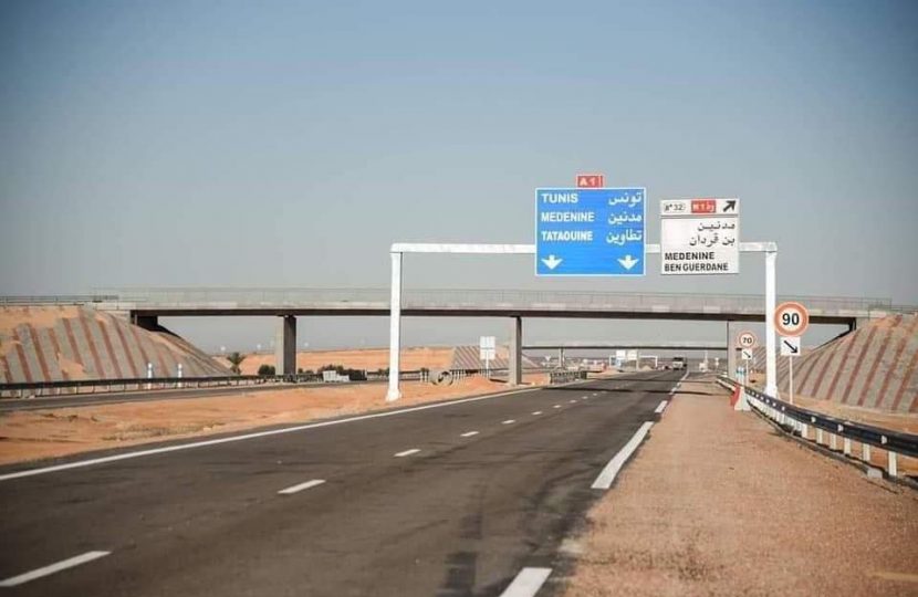من رأس جدير إلى تونس العاصمة مباشرة.. افتتاح الطريق السريع قابس- مدنين