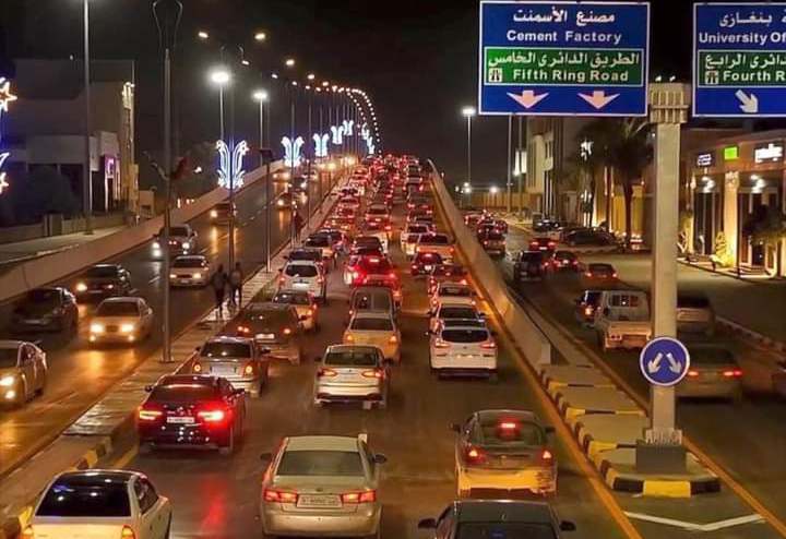 افتتاح 5 جسور جديدة منشأة حديثا في مدينة بنغازي